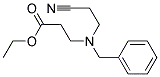 N-(B-CYANOETHYL)-N-(ETHOXYCARBONYLETHYL)BENZYLAMINE Struktur