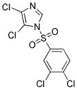 4,5-DICHLORO-1-[(3,4-DICHLOROPHENYL)SULPHONYL]-1H-IMIDAZOLE Struktur