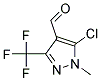 5-CHLORO-1-METHYL-3-(TRIFLUOROMETHYL)PYRAZOLE-4-CARBOXALDEHYD Struktur