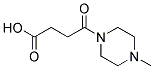 4-(4-METHYL-1-PIPERAZINYL)-4-OXOBUTANOIC ACID Struktur