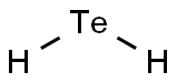 dihydrogen telluride Struktur