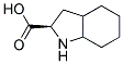 (2R, 3R, 7R)-Octahydro-1H-indole-2-carboxylic acid  Struktur