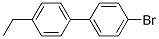 4-Ethyl-4'-bromobiphenyl Struktur