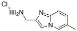 C-(6-Methyl-imidazo[1,2-a]pyridin-2-yl)-methylamine HYDROCHLORIDE Struktur