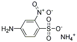 3-Nitroaniline-4-Sulfonic Acid Ammonium Salt Struktur