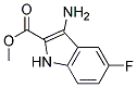 Methyl 3-amino-5-fluoro-1H-indole-2-carboxylate Struktur