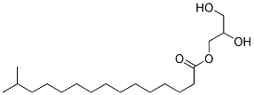 GLYCERYL ISOPALMITATE Struktur