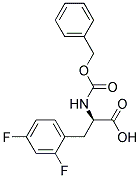 Cbz-2,4-Difluoro-D-Phenylalanine Struktur