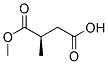 (3R)-4-methoxy-3-methyl -4-oxobutanoic acid Struktur