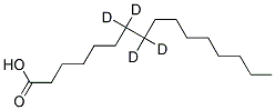 PALMITIC ACID (7,7,8,8-D4, 98%) Struktur