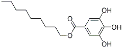 NONYL-3,4,5-TRIHYDROXYBENZOATE 97% Struktur