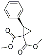 (R)-2-PHENYL-CYCLOPROPANE-1,1-DICARBOXYLIC ACID DIMETHYL ESTER Struktur