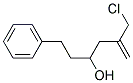 5-CHLOROMETHYL-1-PHENYL-HEX-5-EN-3-OL Struktur