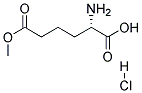 (S)-5-(Methoxycarbonyl)-2-AminopentanoicAcidHydrochloride Struktur