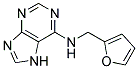 6-Furfarylaminopurine Struktur