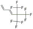 5,5,5-Tris(trifluoromethyl)-1,3-pentadiene Struktur