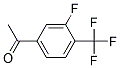 3'-Fluoro-4'-(trifluoromethyl)acetophenone, 97+% Struktur