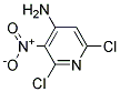 4-AMINO-2,6-DICHLORO-3-NITROPYRIDINE Struktur