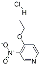 3-NITRO-4-ETHOXYPYRIDINE HYDROCHLORIDE Struktur