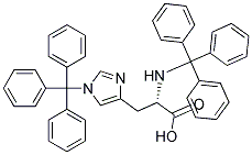 N-TRITYL-N-IM-TRITYL-L-HISTIDINE Struktur