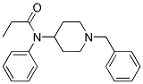 N-BENZYL-4-(N-PROPIONYLANILINO)-PIPERIDINE Struktur