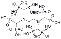 ETHYLENDIAMINTETRA(METHYLENPHOSPHONIC ACID) Struktur