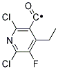 ETHYL 2,6-DICHLORO-5-FLUORONICOTINOYL Struktur