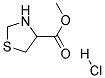 4-THIAZOLIDINECARBOXYLIC ACID METHYL ESTER HYDROCHLORIDE Struktur