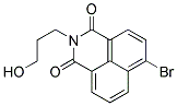 4-BROMO-N-HYDROXYPROPYL-1,8- NAPHTHALIMIDE Struktur