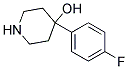 4-(4-FLUOROPHENYL)-4-PIPERIDINOL Struktur