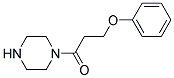 3-PHENOXY-1-PIPERAZIN-1-YL-PROPAN-1-ONE Struktur