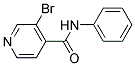 3-BROMO-N-PHENYLPYRIDINE-4-CARBOXAMIDE Struktur