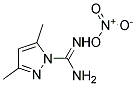 3,5-DIMETHYLPYRAZOLE-1-CARBOXAMIDINE NITRATE SALT Struktur