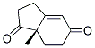 (S)-(+)-2,3,7,7A-TETRAHYDRO-7A-METHYL-1H-INDEN-1,5(6H)-DIONE Struktur
