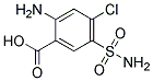 4-CHLORO-5-SULPHAMOYLANTHRANILIC ACID Struktur