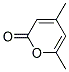 4,6-DIMETHYL-2H-PYRAN-2-ONE, TECH Struktur