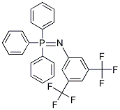 N1-(1,1,1-TRIPHENYL-LAMBDA~5~-PHOSPHANYLIDENE)-3,5-DI(TRIFLUOROMETHYL)ANILINE, TECH Struktur