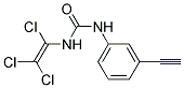 N-(3-ETHYNYLPHENYL)-N'-(1,2,2-TRICHLOROVINYL)UREA, TECH Struktur