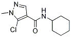 5-CHLORO-N-CYCLOHEXYL-1-METHYL-1H-PYRAZOLE-4-CARBOXAMIDE, TECH Struktur