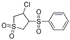 3-CHLORO-4-(PHENYLSULFONYL)TETRAHYDRO-1H-1LAMBDA~6~-THIOPHENE-1,1-DIONE, TECH Struktur