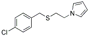 4-CHLOROBENZYL 2-(1H-PYRROL-1-YL)ETHYL SULFIDE, TECH Struktur