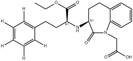 BENAZEPRIL-D5 Struktur