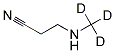 (3-METHYL-D3-AMINO)PROPIONITRILE Struktur