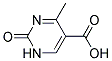 4-METHYL-2-OXO-1,2-DIHYDRO-5-PYRIMIDINECARBOXYLIC ACID Struktur