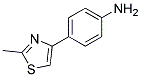 4-(2-METHYL-1,3-THIAZOL-4-YL)ANILIN Struktur