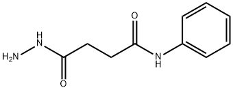 4-HYDRAZINO-4-OXO-N-PHENYLBUTANAMIDE Struktur