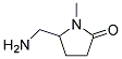 5-(AMINOMETHYL)-1-METHYLPYRROLIDIN-2-ONE Structure