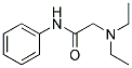 (N,N DIETHYL)AMINO ACETANILIDE Struktur