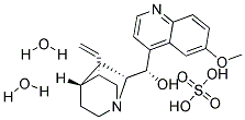 Quinine sulfate dihudrate Struktur