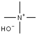 Tetramethylammonium hydroxide25% water solution Struktur